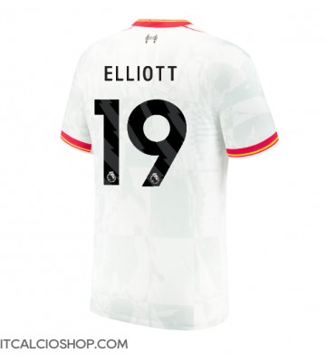Liverpool Harvey Elliott #19 Terza Maglia 2024-25 Manica Corta